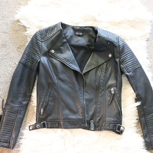 Top Shop Faux leather Jacket